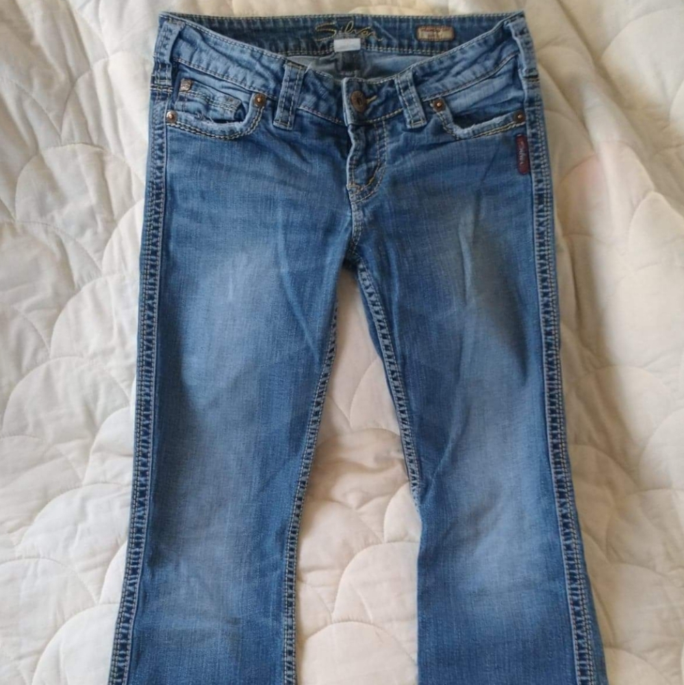 Silver Frances 18" Bootcut Jeans